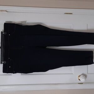 NWT SLIM FACTOR BY INVESTMENTS MIDNIGHT WASH ANKLE DENIM JEANS SZ 3X